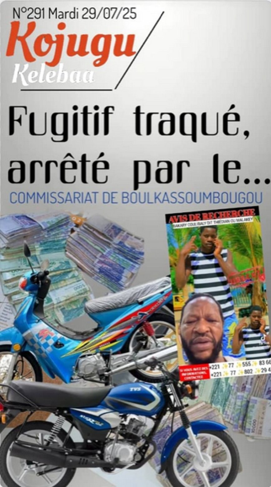 Commissariat de Boulkassoumbougou: un fugitif recherché pour vol de 14 millions arrêté à Bamako
