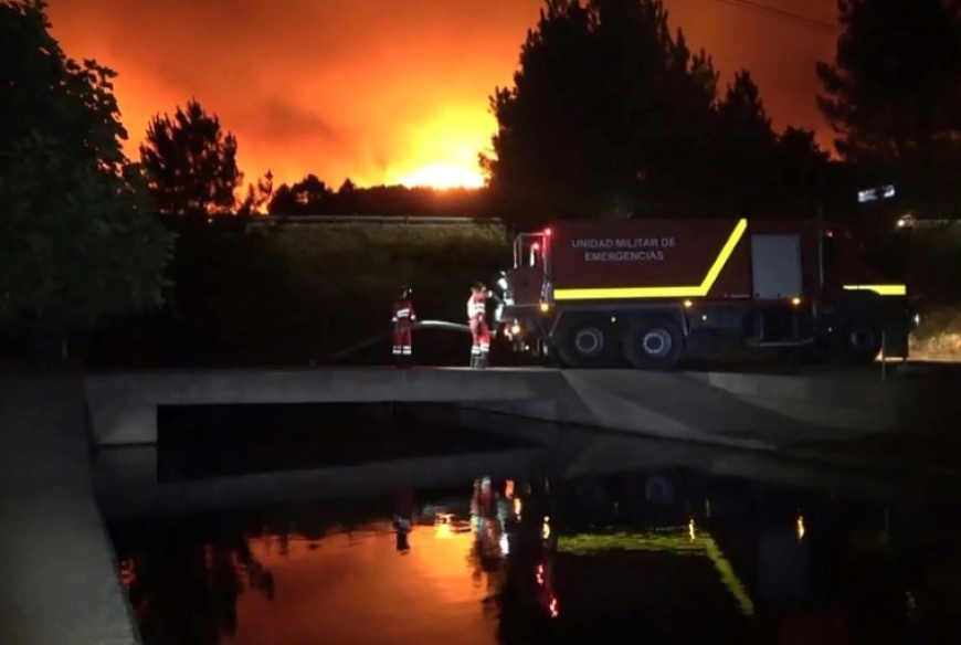 Le Portugal et l'Espagne mobilisés face aux feux de forêt