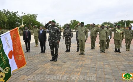 L'armée nigérienne célèbre le 65e anniversaire de sa création en rendant un hommage aux morts au combat