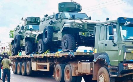 Mali : les forces armées réceptionnent plusieurs nouveaux blindés de combats