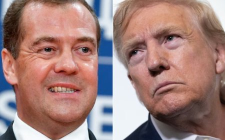 Passe d’armes nucléaires entre Trump et Medvedev: le Kremlin réagit