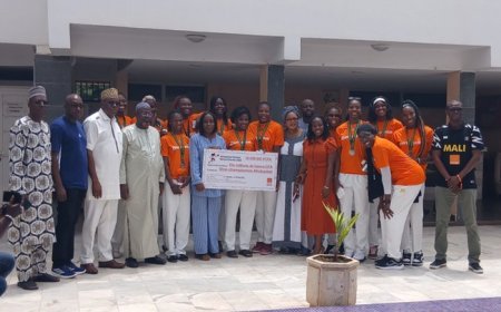 Orange Mali, sponsor officiel du sport au Mali, célèbre la qualification des Aigles Dames pour la Coupe du Monde.
