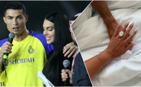 Cristiano Ronaldo et Georgina annoncent leur mariage