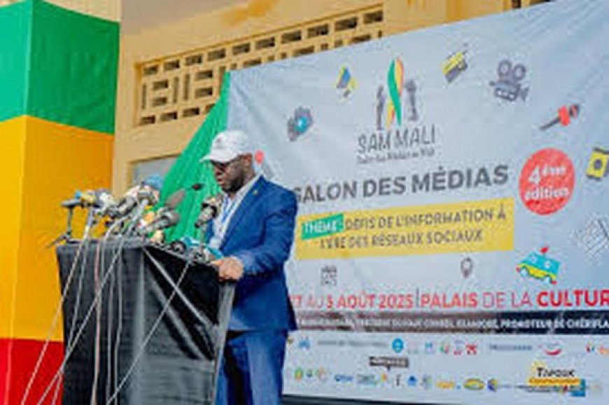 4e édition du Salon des Médias du Mali : Un panel offert au DG de la Maison de la Presse du Sénégal, Sambou Biagui