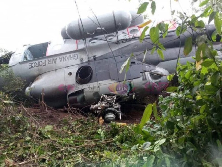 Ghana : 2 ministres meurent dans un crash d’hélicoptère militaire