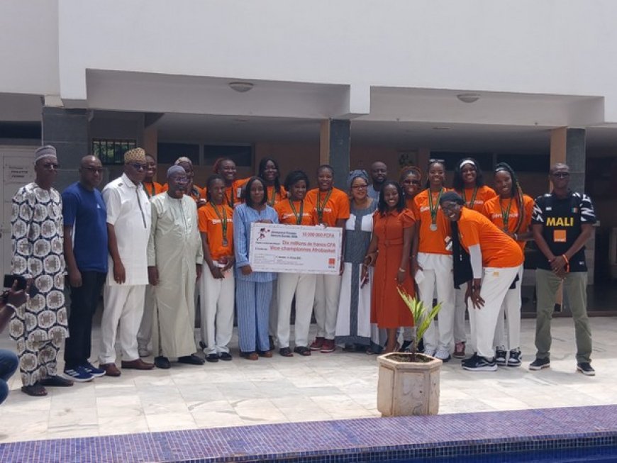 Orange Mali, sponsor officiel du sport au Mali, célèbre la qualification des Aigles Dames pour la Coupe du Monde.