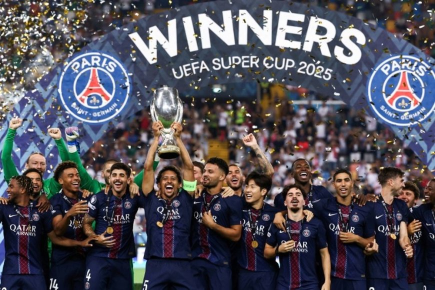 Le PSG s'offre sa première Supercoupe d'Europe au bout du suspense
