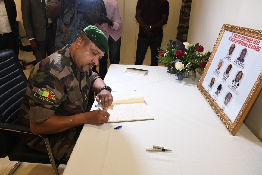 Crash d’hélicoptère au Ghana : le Mali rend hommage aux victimes