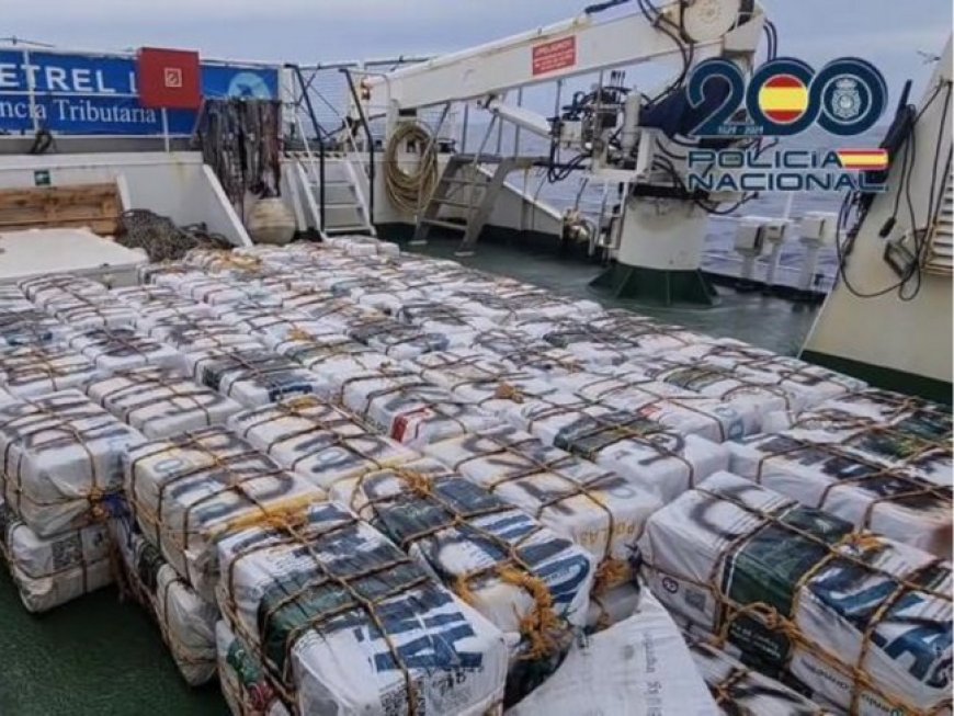 Lutte contre la drogue : le Maroc et ses partenaires interceptent trois tonnes de cocaïne dans l’Atlantique