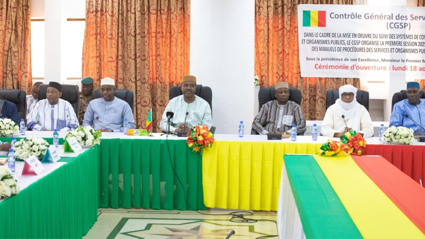 Mali : Abdoulaye Maïga lance la première session de validation des manuels de procédures