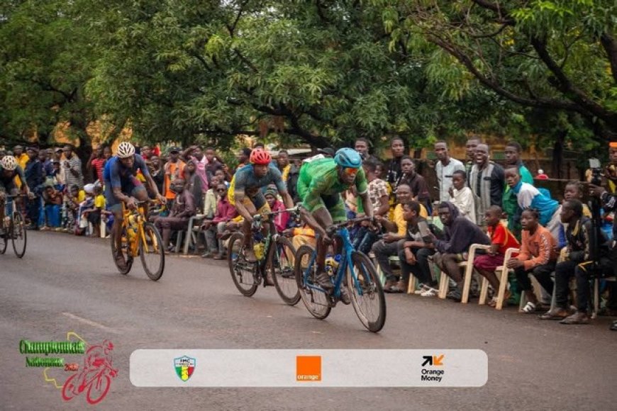 Championnat national de cyclisme : malgré la pluie, la passion du cyclisme a triomphé à Bougouni