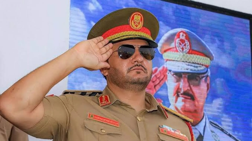 Un fils de Khalifa Haftar, chef de l'Armée nationale libyenne, a été promu son adjoint