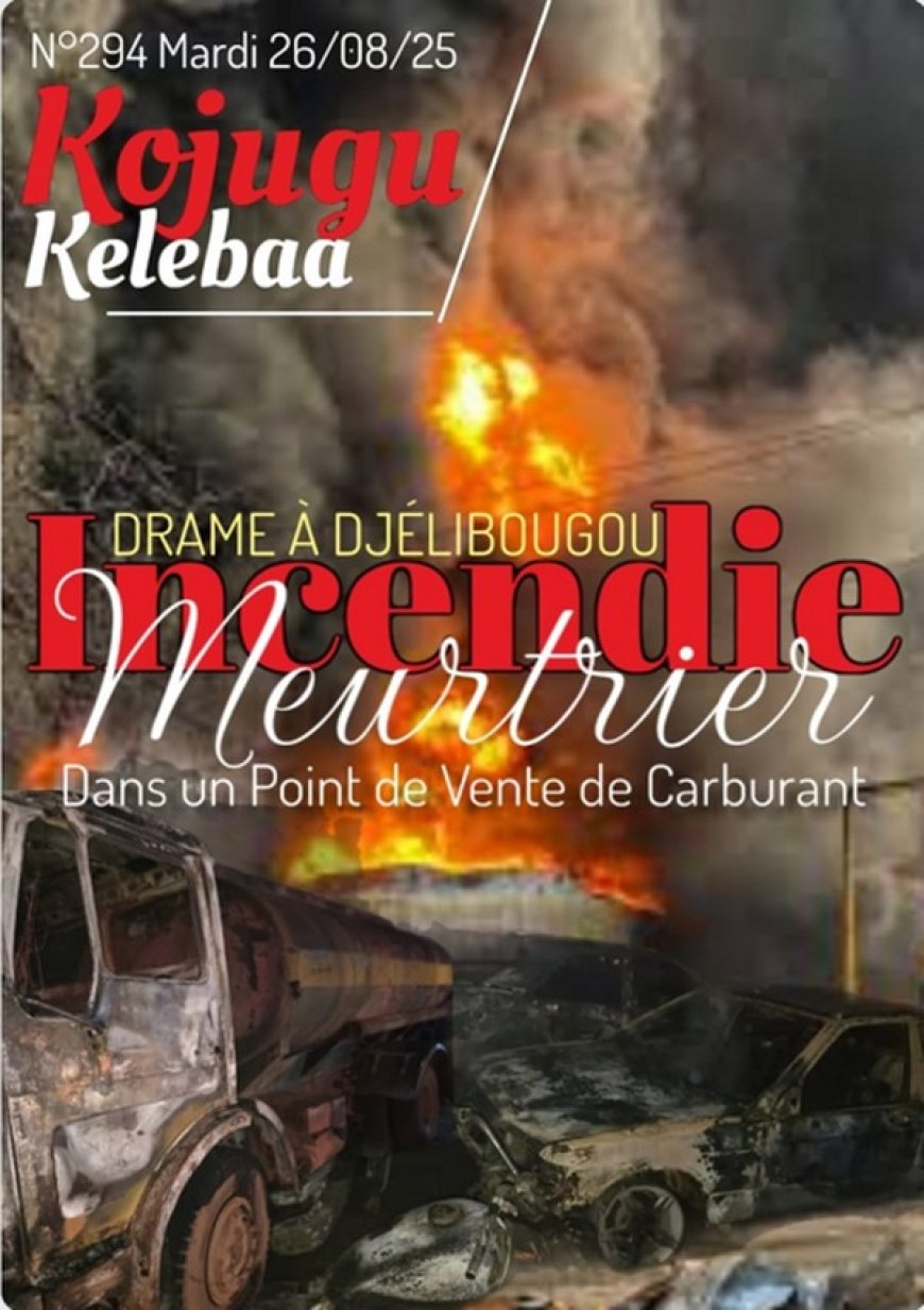Drame à Djélibougou:: Un Point de Vente de Carburant Prend Feu : Un Mort, Huit Véhicules, une Moto Djakarta et un Tricycle Calcinés