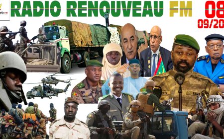 La Revue de Presse de la RADIO RENOUVEAU FM du 08 Septembre 2025