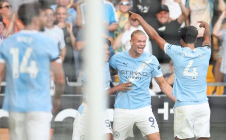Premier League : porté par un grand Haaland, Manchester City humilie Manchester United