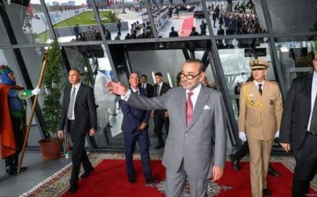Casablanca : Le Roi Mohammed VI inaugure quatre projets portuaires majeurs