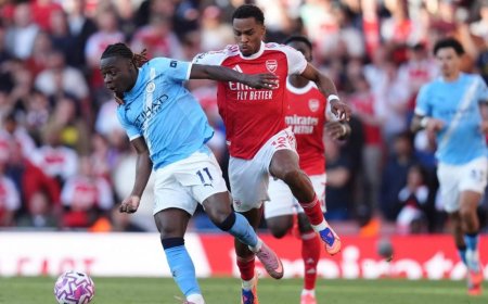 Premier League : Arsenal arrache le nul en fin de match contre Manchester City