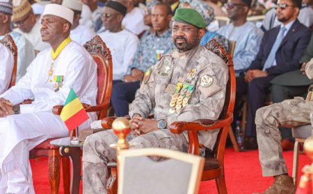 65e anniversaire de l’indépendance du Mali : Le Président Assimi GOÏTA honore des personnalités à la retraite