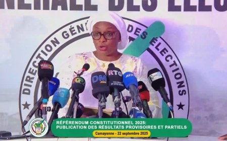 Guinée : victoire écrasante du « Oui » à 90,6% (résultats partiels)