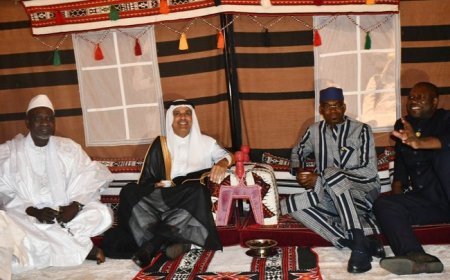 Le ministre Mahamadou Kone a la réception de la fête nationale d’Arabie Saoudite : "Les hautes autorités apprécient et saluent la bonne lecture que font les autorités saoudiennes de la complexité de la crise que traverse le Mali"