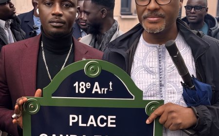 Paris inaugure une place au nom de Ganda Fadiga, griot malien de renom