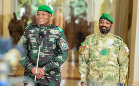 La Confédération des États du Sahel au centre des échanges entre le Président du Mali et son homologue du Niger