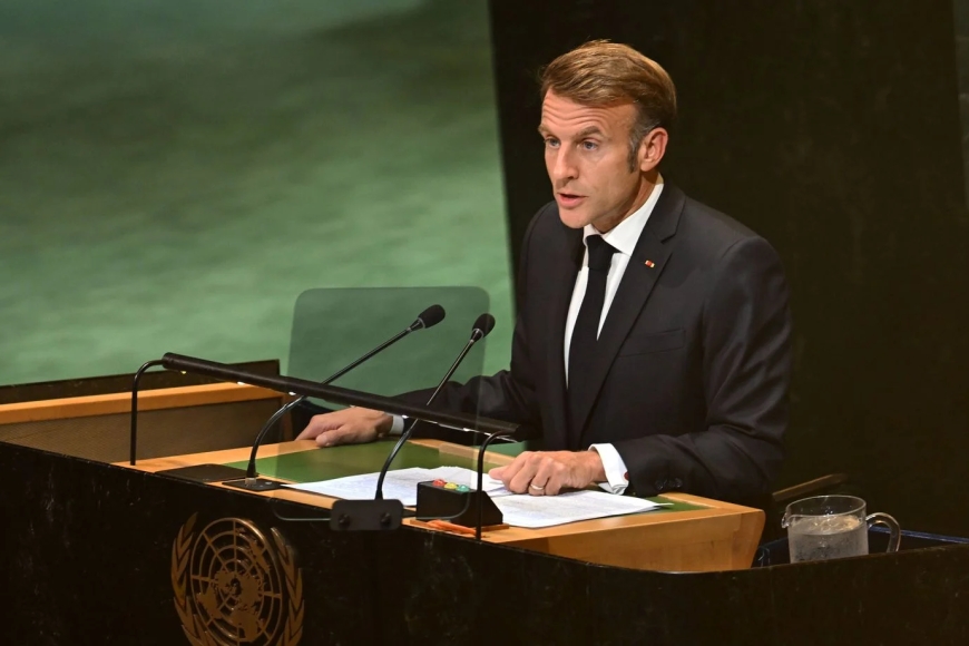 Coincé par le cortège de Trump à New York, Macron l'appelle pour une scène diplomatique insolite