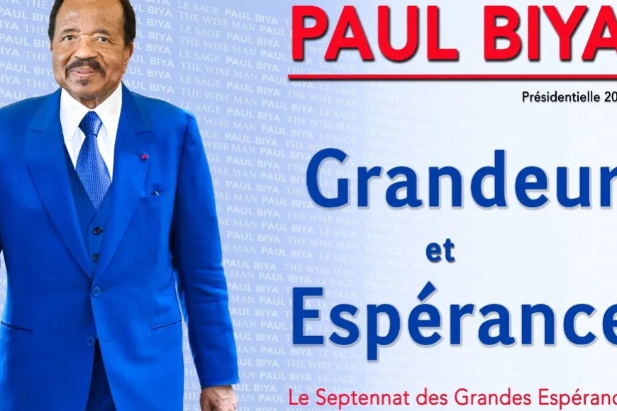 Cameroun : Paul Biya brigue un 8e mandat depuis Genève, l'opposition divisée face au 