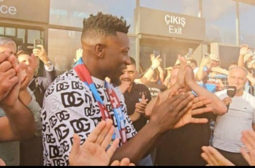 Football : André Onana rejoint Trabzonspor