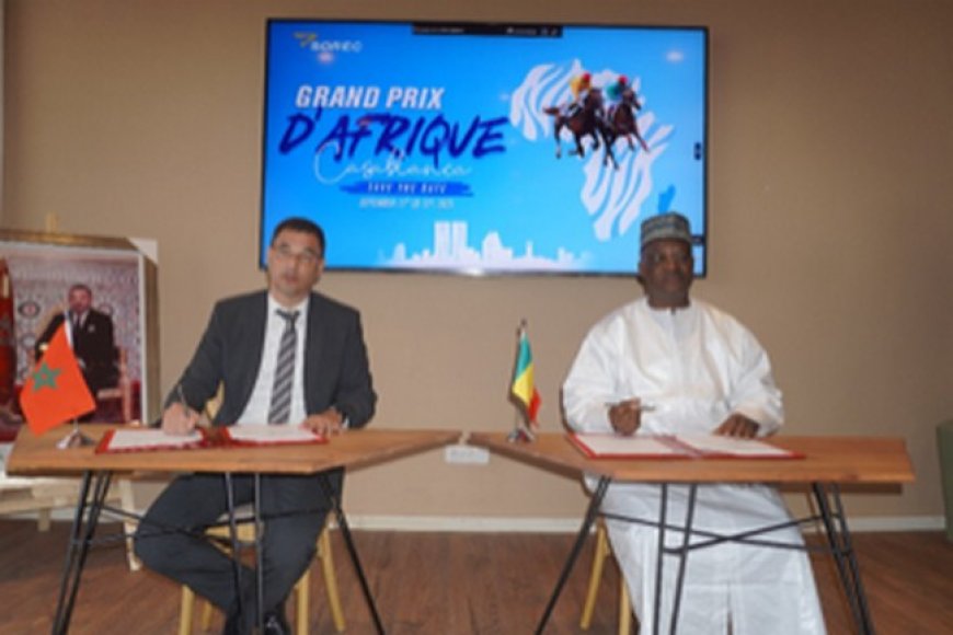 PMU Mali & SOREC : un partenariat historique scellé au Grand Prix d’Afrique 2025