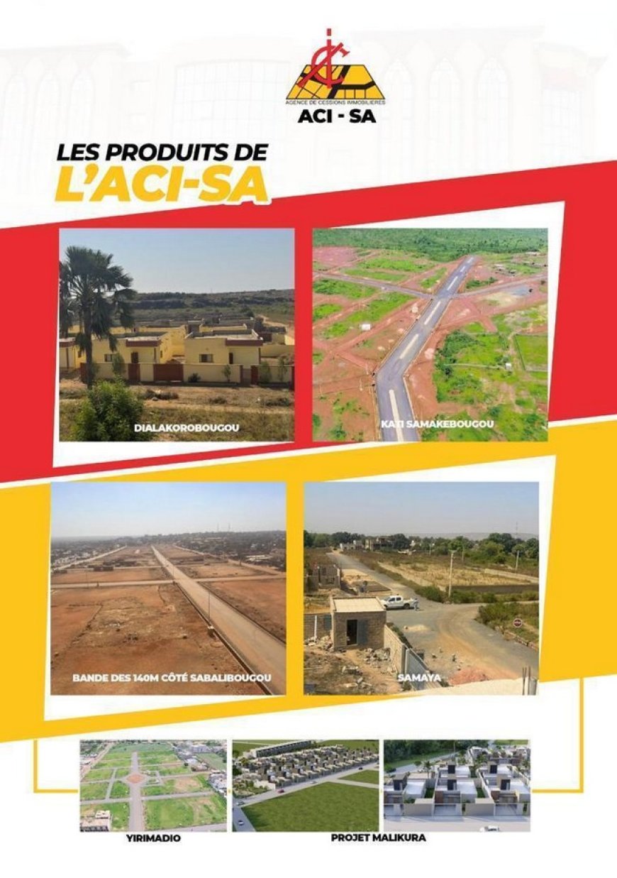 22 Septembre 2025 : L’ACI-SA, pilier de la souveraineté foncière et de la modernisation urbaine du Mali