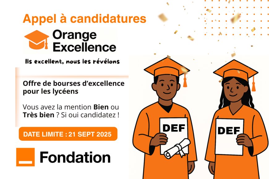 Appel à candidatures: La Fondation Orange Mali lance un appel à candidatures pour accompagner les élèves en  situation difficile.