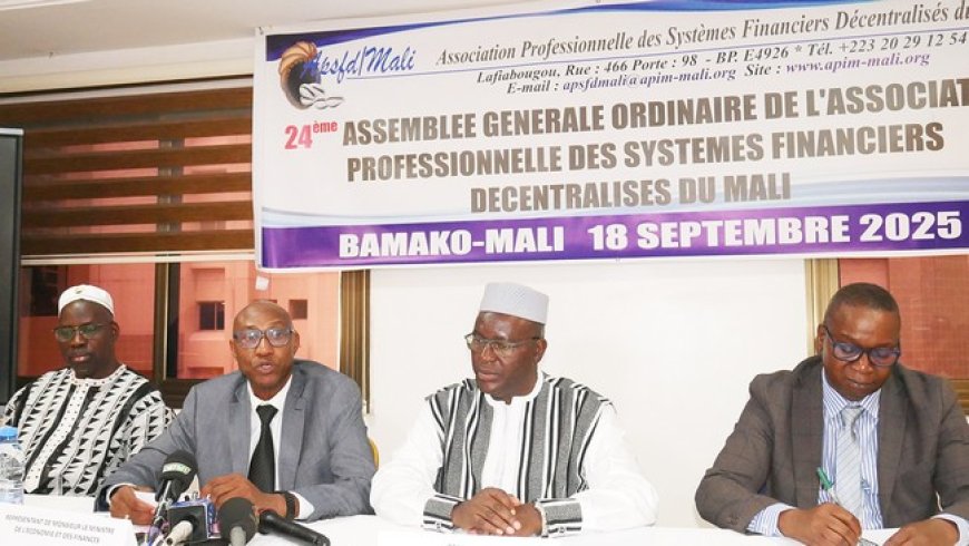 Microfinance au Mali : l’APSFD compte 116 institutions pour 1,58 million de clients