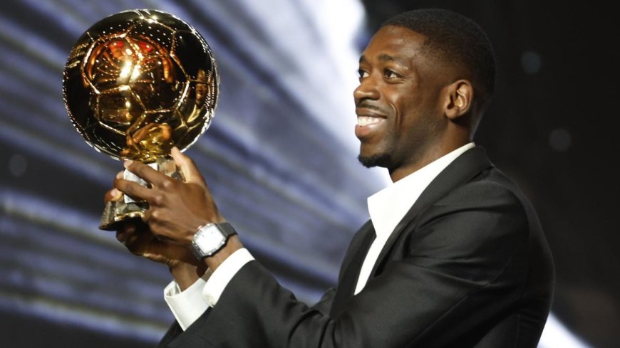 Ousmane Dembélé remporte le Ballon d’Or 2025 !
