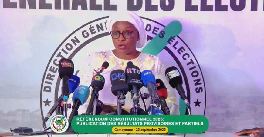 Guinée : victoire écrasante du « Oui » à 90,6% (résultats partiels)