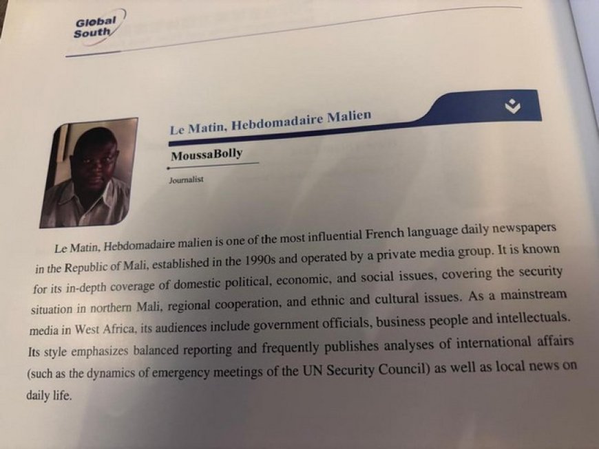 Forum des médias et des groupes à  Kunming :  Le Matin à l’honneur sur invitation de Xinhua