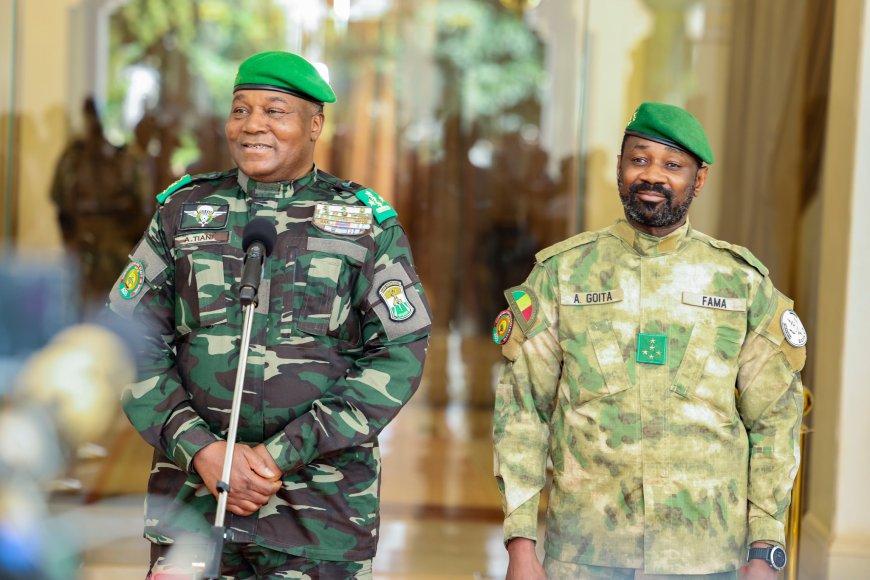 La Confédération des États du Sahel au centre des échanges entre le Président du Mali et son homologue du Niger