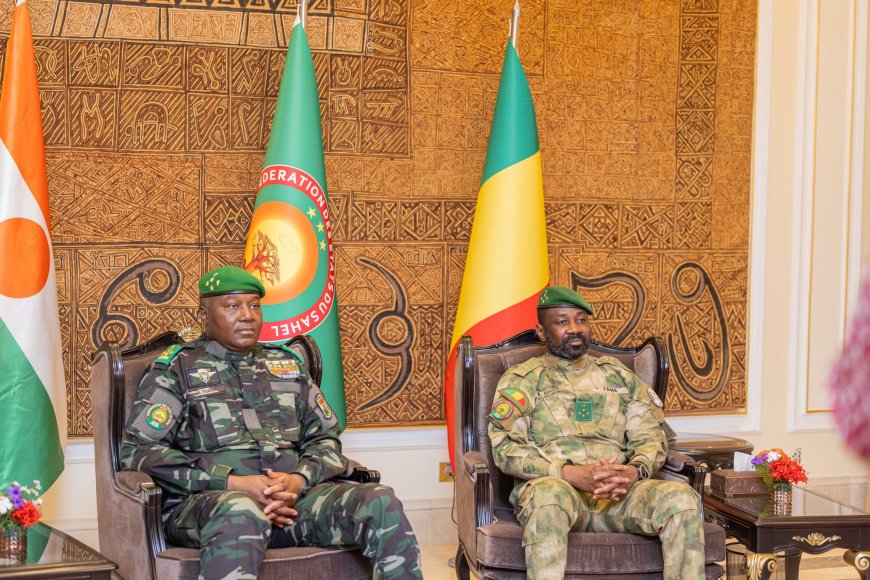 AES : Les Présidents Goïta et Tiani font le tour d'horizon des avancées