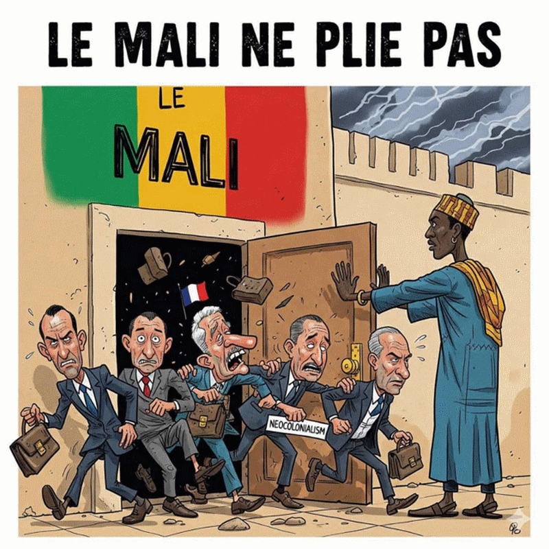 Mali-France :  Le Mali ne plie pas : Bamako expulse à son tour cinq agents français