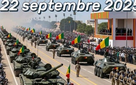 Défilé du 22 septembre 2025 : Une ferme volonté de tourner définitivement la page de la dépendance militaire