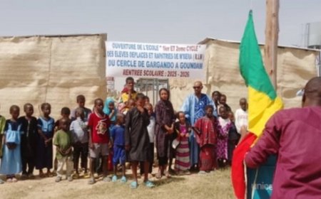 Éducation et résilience en zone post-crise :  Une école ouvre ses portes aux enfants déplacés et rapatriés de M’berra