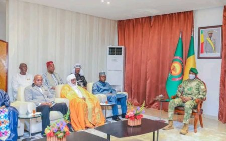 Koulouba : Le Chef de l'État reçoit une délégation des parlementaires de la Confédération des États du Sahel