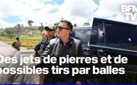 En Équateur, le cortège du président attaqué en pleine révolte contre les prix du carburant