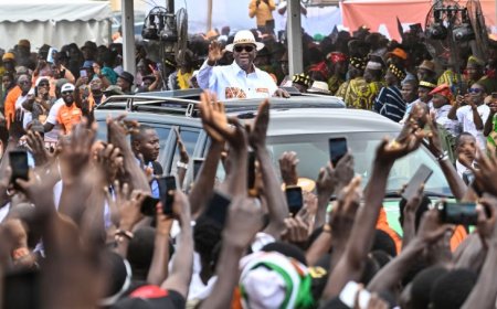Le président-candidat Alassane Ouattara lance sa campagne