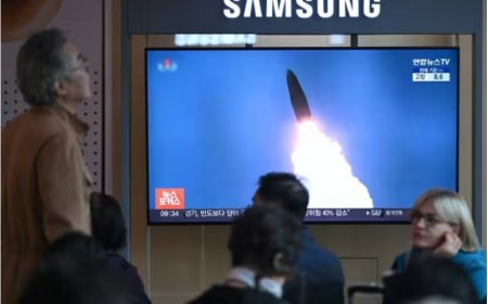 Pyongyang tire des missiles balistiques, à une semaine d'un sommet international en Corée du Sud
