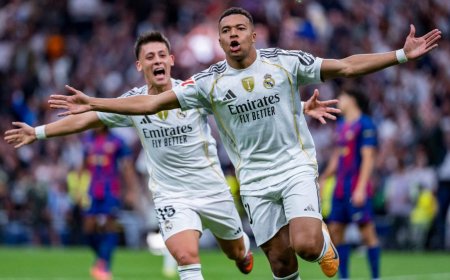 Liga : Kylian Mbappé et le Real Madrid domptent le Barça d’un Lamine Yamal transparent