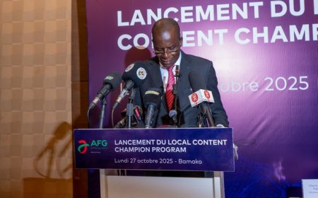 AFG Bank Mali lance le “Local Content Champion Program” pour dynamiser le contenu local dans le secteur minier