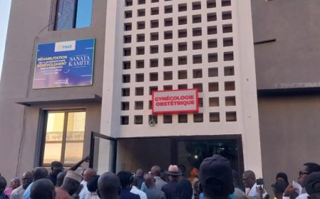 Inauguration de la réhabilitation du service de gynécologie-obstétrique du CHU Gabriel Touré