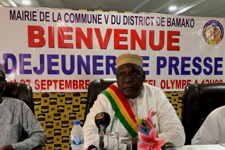 Commune V de Bamako : Le Maire Amadou Ouattara Révèle une Sous-Exécution Budgétaire Majeure