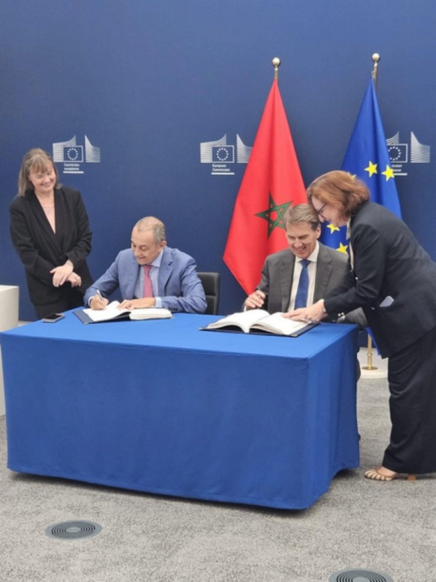 Coopération Maroc-Union Européenne : Signature à Bruxelles de l’échange de lettres amendant l’accord agricole entre le Maroc et l’Union européenne